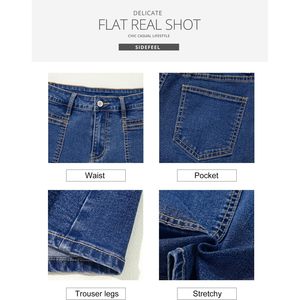 2025 femmes mi-taille Stretch Jean Shorts été décontracté taille haute Zimbaplatine Denim passepoil poches maigre bouton Jean - Product Image 3