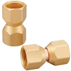 Raccord de tuyauterie en laiton poli haute pression, connecteur hexagonal droit à raccordement rapide OEM/ODM (AOL161) SAE # 010108 - Product Image 4