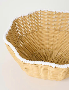 Handmade <b>Round</b> Small Rattan <b>Basket</b> Decorative Storage <b>Basket</b> For Bedroom Bathroom Home Styling - Product Image 3
