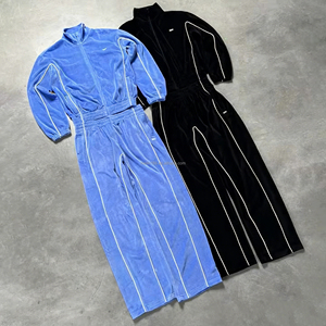 Fabricant de vêtements, veste et pantalon en velours réfléchissant de haute qualité, sur mesure, pour l'hiver, ensembles de survêtements pour hommes, deux pièces, haute qualité - Product Image 1