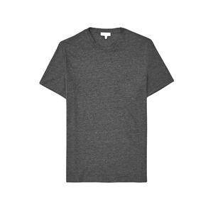 Camiseta con logotipo personalizado para hombre, camiseta informal lisa al por mayor para hombre con posición frontal del logotipo - Product Image 1