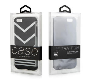 Caja de Embalaje Transparente Plegable de PVC para Teléfono Móvil, con Etiqueta Personalizada - Product Image 2