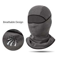 Cagoule polaire coupe-vent d'hiver pour le ski, masque facial thermique pour moto, style personnalisable, respirant et imperméable