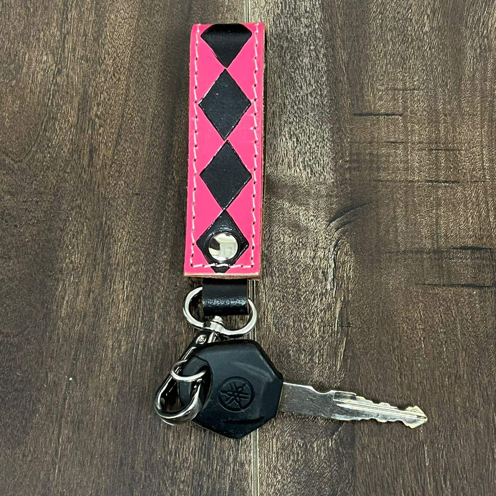 Pink & Black Checkered