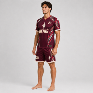 Ropa Deportiva Profesional Sublimada con Tela de Poliéster de Impresión Completa para Uniformes de Fútbol, Entrenamiento y Competencia - Product Image 3