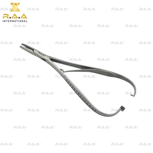 Porte-aiguille Mathieu à pointe crochet, pinces délicates, instruments orthodontiques R.A.A. INTERNATIONAL, qualité supérieure - Product Image 4
