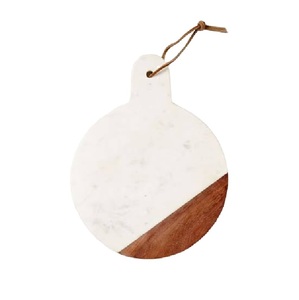 Planche à découper en bois de résine époxy pour cuisine, écologique, pour préparation de repas et découpe de fromage - Product Image 4