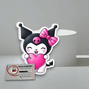 Paleta Magnética para Extensiones de Pestañas Kuromi Kitty, Versátil, Internacional, de Alta Calidad, Nueva, en Forma de Corazón, Cuadrada, Diamante, Acrílica - Product Image 4