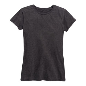 T-shirt col rond classique pour femmes et adolescentes, grandes tailles, coupe ample, 100 % coton, toutes saisons, broderie, hauts tunique boutonnés - Product Image 5