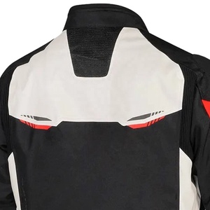Veste de moto de tourisme pour hommes Textile imperméable homologué CE avec des vêtements de sport amovibles de taille supérieure - Product Image 4