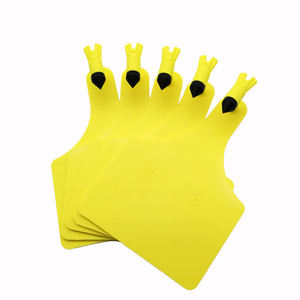 ป้ายหูนกพลาสติกสีเหลืองแบบใช้ซ้ำได้สำหรับการดูแลสัตว์ - Product Image 6