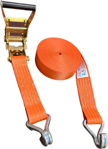 Sangle d'arrimage à cliquet de qualité supérieure de 25mm avec crochet d'arrimage pour camion et remorque - Product Image 6