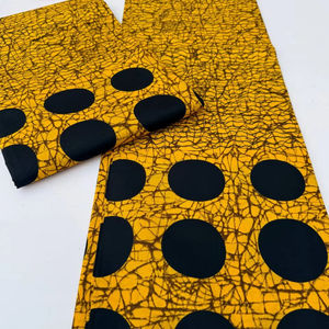 Tissu africain imprimé ciré et coton Ankara du Ghana pour vêtements de filles, artisanat et usage textile - Product Image 1