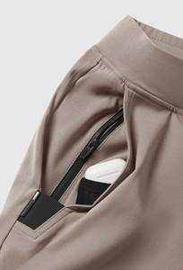 Fermeture éclair invisible en plastique non verrouillable pour vêtements avec logo personnalisé et différentes longueurs (gris) - Product Image 3