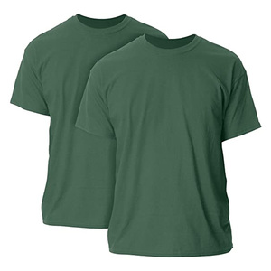 T-shirt formel surdimensionné personnalisé pour homme 100 % coton avec broderie ou impression sérigraphique anti-boulochage - Product Image 2