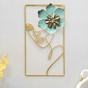 High Demanding Latest <b>Wall</b> Arts <b>Frames</b> Black Coated Iron Framed <b>Wall</b> Painting Top Quality Decorative American Office Home Arts - Product Image 2