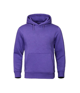 Sweat-shirt à capuche décontracté pour homme, uni, à manches longues, en tricot gaufré, délavé, avec cordon de serrage, poche, séchage rapide et respirant - Product Image 2