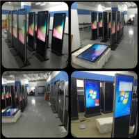 Kiosco Vertical con Pantalla Táctil/Sin Táctil para TV, Reproductor de Publicidad Interior 4K, Pantalla LED LCD HD para Señalización Digital