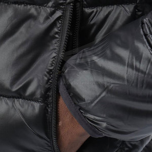 Nouvelle arrivée, veste d'hiver rembourrée en coton de haute qualité, fabriquée au Pakistan, avec logo personnalisé sur le devant et service OEM - Product Image 5