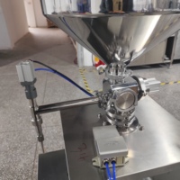 Machine de remplissage verticale semi-automatique pour crème, shampoing, cosmétiques