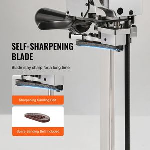 Tagliatrice Industriale per Tessuti ad Alta Velocità 750W, Lama in Acciaio Legato da 9,8 Pollici, Macchina per Taglio Stoffa con Lama Dritta, Efficienza 99%, Durevole - Product Image 4