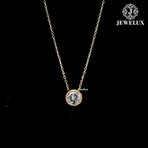 Collier Hip Hop tendance unisexe en acier inoxydable de luxe plaqué rhodium avec pendentif diamant glacé, forte demande, fournisseur en gros Jewelux - Product Image 5