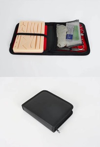 Surgical <b>Suture</b> Practice <b>Kit</b> for <b>Suture</b> Training Manual Use Includes Large Silicone <b>Suture</b> Pad Pre-Cut Steel - Product Image 5
