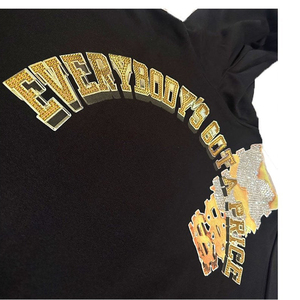 Sweat à capuche unisexe en coton 100% personnalisé avec logo graphique tendance, prix abordable, haute qualité, impression directe sur vêtement - Product Image 6