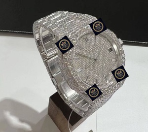 นาฬิกาหรู Imperial Jewels ระบบจักรกล ประดับเพชรโมอิสซาไนต์เต็มเรือน ขนาด 42 มม. ตัวเรือนสแตนเลสสตีล ระบบ GPS แสดงวันที่อัตโนมัติ กันน้ำได้ 10 บาร์ - Product Image 2