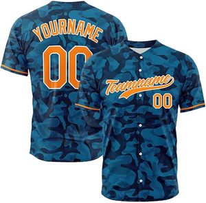 Maillot de baseball 100% polyester, uniforme personnalisé avec logo d'équipe, nom et numéro du joueur, respirant, séchage rapide, fournisseur en gros, OEM ODM - Product Image 1