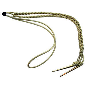 Cordon de taille et d'épaule cérémoniel en fil tressé de haute qualité, écologique, 100% Coton/Nylon, avec anneau métallique - Product Image 6
