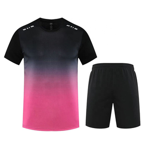 New Custom Private Label <b>Table</b> <b>Tennis</b> Clothes Quick Dry Men Badminton Shirt and Shorts Breathable <b>Table</b> <b>Tennis</b> Uniform - Product Image 4