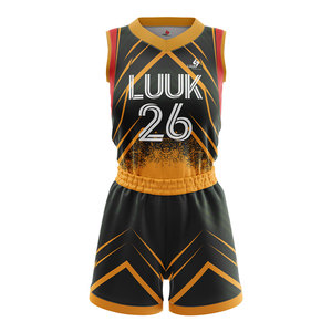Maillot de basket sans manches personnalisé pour femmes, sublimé, écologique, à séchage rapide, respirant, uniforme d'équipe, vêtements de sport - Product Image 4