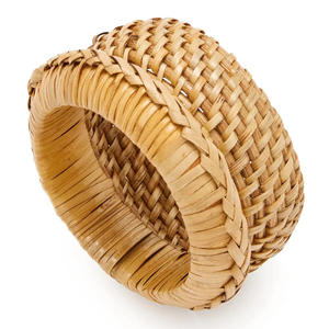 กำไลข้อมือหวายอุปกรณ์เสริมสำหรับสวมกำไลข้อมือสร้อยข้อมือราคาไม่แพง - Product Image 1