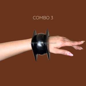 Polished Classic <b>Wooden</b> <b>Bangles</b> Set for Women | Standard Size Natural Finish Eco Friendly Bracelets for Daily Use and Gifting - Product Image 6