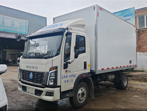 Camion <span class=keywords><strong>frigorifique</strong></span> électrique 4x2 4,08 m à une rangée, batterie 140,41 kWh, véhicule de logistique à chaîne du froid - Product Image 2