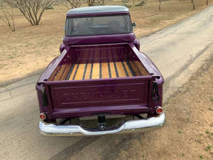Top Sale Old Model Used 1956 <b>3100</b> 350 V8 Pickup Truck Purple Color READY TO SHIP TODAY - Product Image 3
