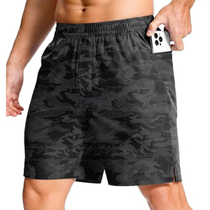 Pantalones Cortos Deportivos para Hombre, para Gimnasio, Fitness, Entrenamiento, Elásticos, de Secado Rápido, Transpirables, Ligeros, para Correr - Product Image 4