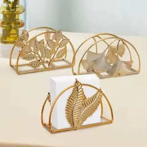 Decorative Metal Napkin Stand For Dining Table And Kitchen Stylish <b>Tissue</b> Stand For Home Office And Restaurant - Product Image 4