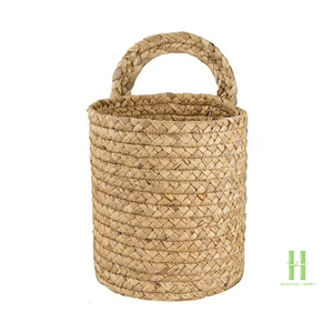 BEST PRICE Wholesale Custom Seagrass Storage Box with Lid Natural Woven Wicker <b>Basket</b> Organizer Hotel Resort Bathroom Towel - Product Image 1