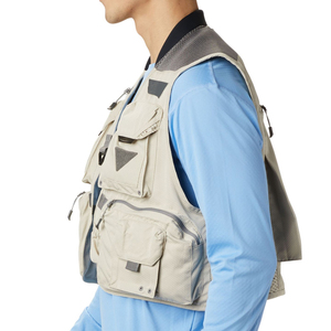 <span class=keywords><strong>Gilet</strong></span> Tattico <span class=keywords><strong>Beige</strong></span> da <span class=keywords><strong>Uomo</strong></span> con Tasche Multiple, Traspirante, per Attività all'Aperto, Stile Casual Estivo - Product Image 3