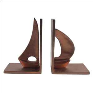 Sujetalibros Modernos de Metal con Forma de Pera, Decorativos, Resistentes, Organizador de Libros para Hogar, Oficina y Biblioteca - Product Image 6