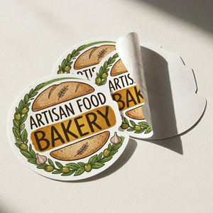 PVC Promotional Decal Stickers Custom Waterproof Adhesive <b>Labels</b> for Events Marketing and Corporate Branding - Product Image 3