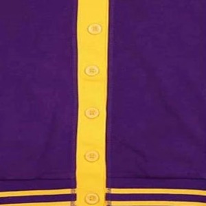 Suéter de Punto Holgado con Cuello en V y Rayas, Estilo Universitario, Ropa Deportiva, Transpirable, para Invierno - Product Image 3