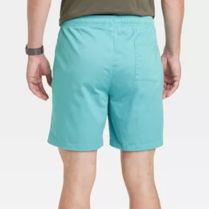 From Bangladesh Best Selling Men's <b>Woven</b> <b>Shorts</b> Comfortable Top Twill Fabric with Side Pocket Drawstring Waistband Back Pocket - Product Image 2