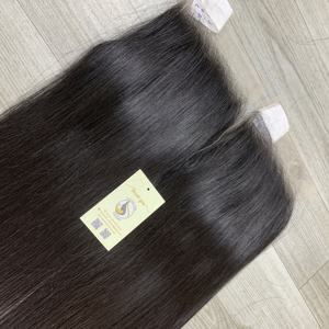 Raw Venta caliente 5x5 13x4 13x6 HD encaje recto vietnamita pelo suizo HD Frontal y cierre cabello humano - Product Image 2