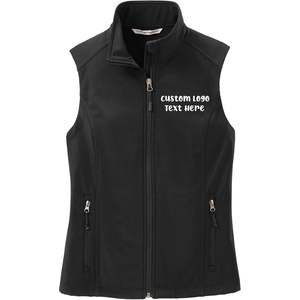 เสื้อกั๊กปักผ้านิ่มสำหรับผู้หญิง2025ออกแบบโลโก้ของคุณเองได้ด้วยการพิมพ์ข้อความ - Product Image 1