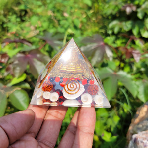 Cao nhất bán hàng đầu xu hướng giàu có Máy phát điện gomati Chakra shree yantra orgone kim tự tháp cho sự thịnh vượng thịnh vượng 70-75mm với số lượng lớn - Product Image 4