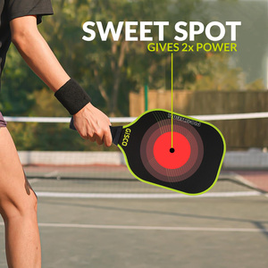 Ensemble de raquettes de pickleball en fibre de verre avec mousse multi-densité et housse de protection, idéal pour les débutants - Product Image 5