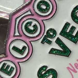 Las Vegas 2026 Boule Lapel <b>Pin</b> Gold Pink Green Enamel Commemorative Event Brooch Decorative Souvenir <b>Badge</b> for Suit - Product Image 4